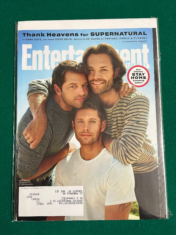 Entertainment Weekly May 2020 Supernatural