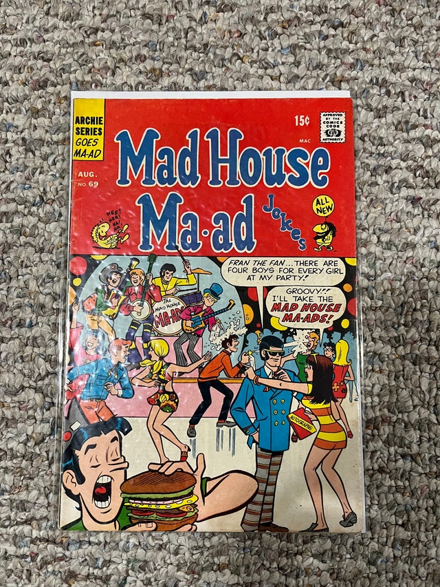 Archie Comic Lot 7 Issues 15 cent Covers - photo 4
