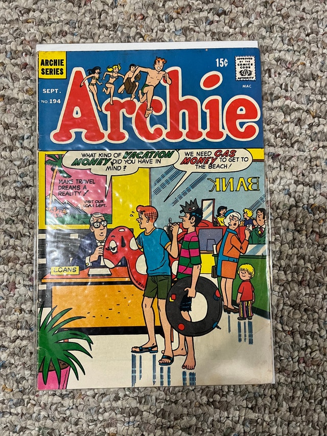 Archie Comic Lot 7 Issues 15 cent Covers - photo 5