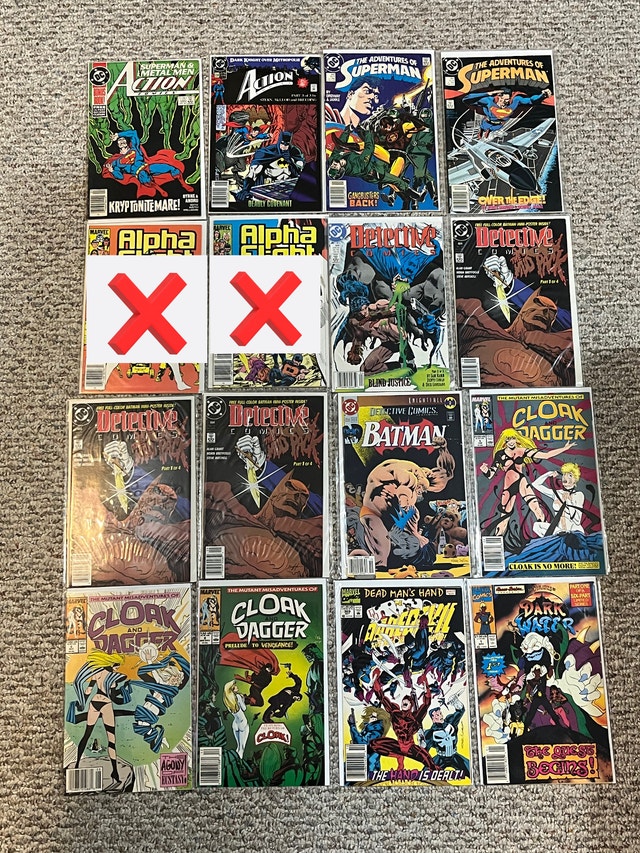 Marvel and DC Comic Books 39 Newsstands - photo 2