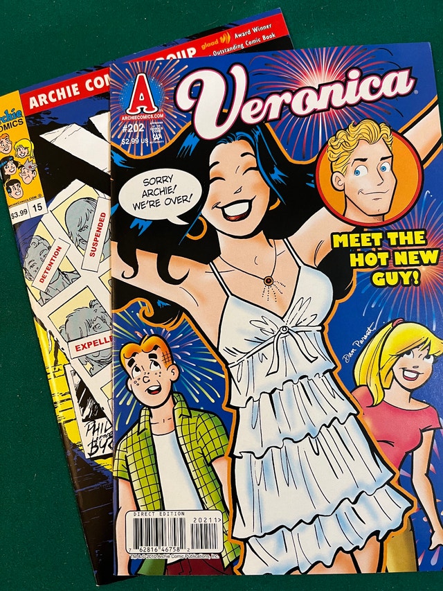 Veronica #202 1st Kevin Keller plus KK #15 X-Men Variant Comic