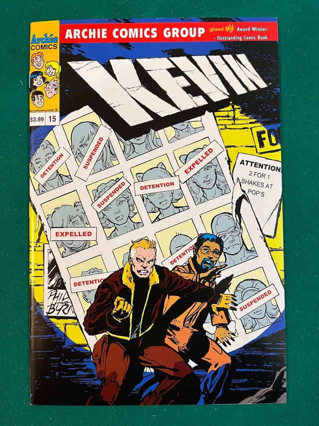 Veronica #202 1st Kevin Keller plus KK #15 X-Men Variant Comic - photo 4
