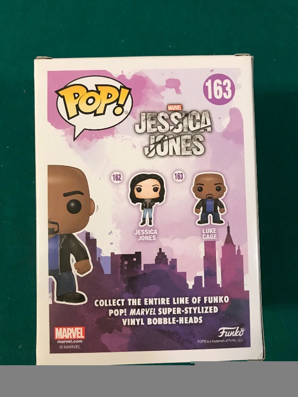 Funko Pop Luke Cage #163 Jessica Jones Marvel Comics - photo 3