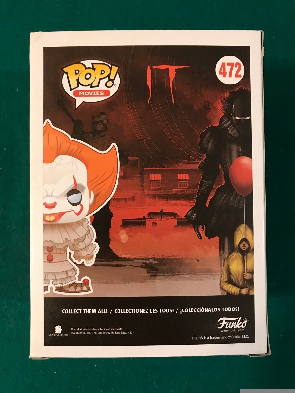 Funko Pop Pennywise With Boat #472 IT Movie - photo 3