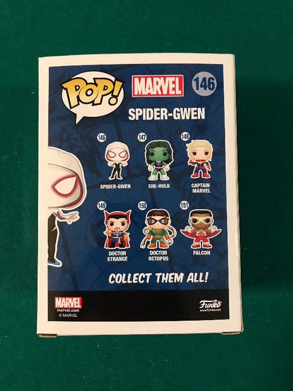 Funko Pop Spider-Gwen #146 Marvel Comics - photo 3