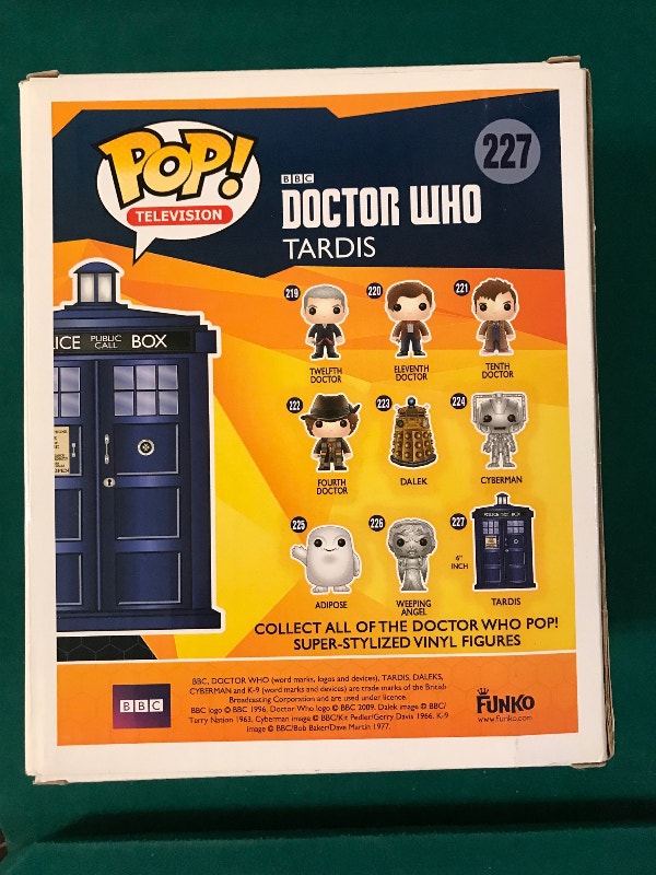 Funko Pop Tardis #227 Doctor Who - photo 3