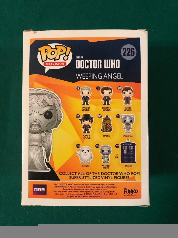 Funko Pop Weeping Angel #226 Doctor Who - photo 3