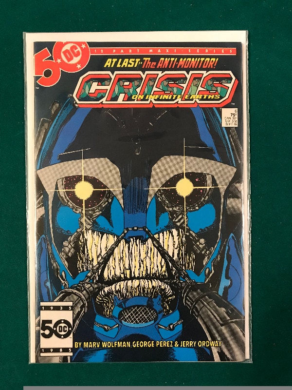 Crisis on Infinite Earth's #1, #3, #5, #6, #12 DC Comic Books - photo 5