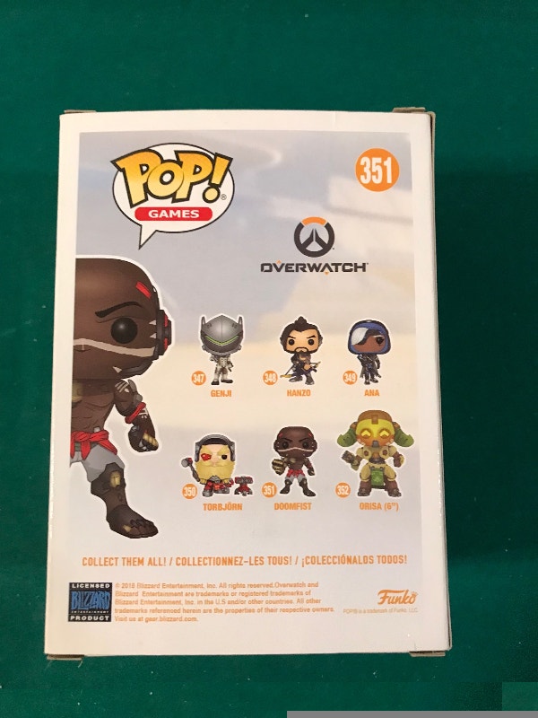 Funko Pop Doomfist #351 Overwatch - photo 3