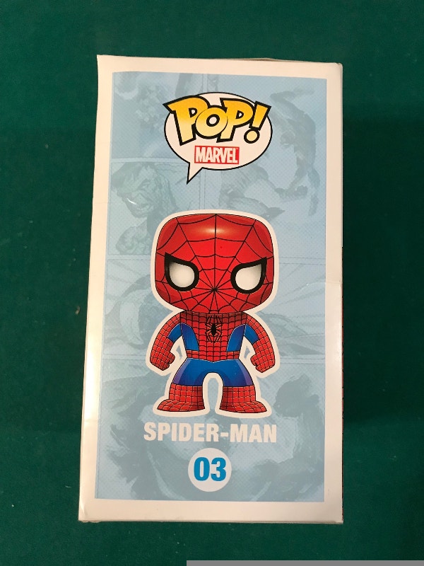 Funko Pop Spider-Man #3 Marvel Comics - photo 2