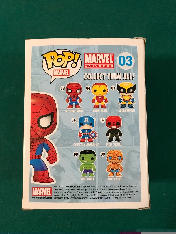Funko Pop Spider-Man #3 Marvel Comics - photo 3