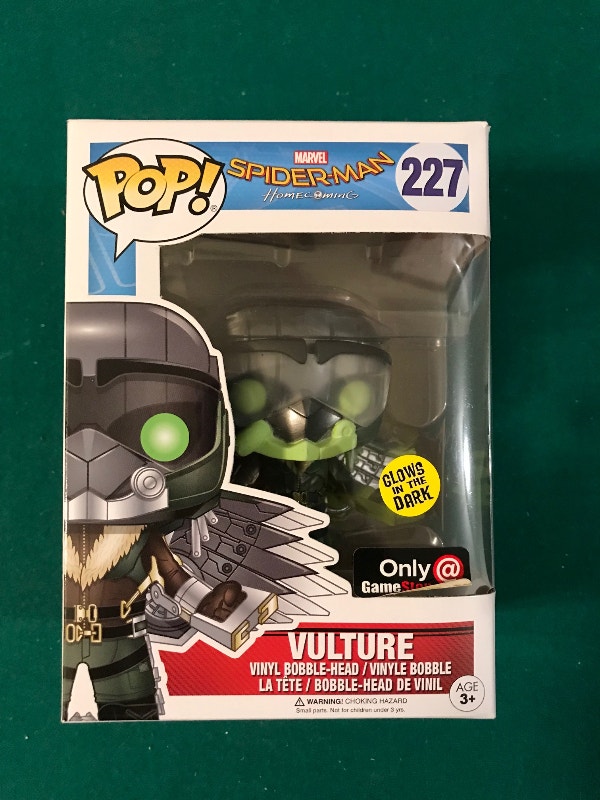 Funko Pop Vulture #227 Spider-Man Homecoming Marvel Comics