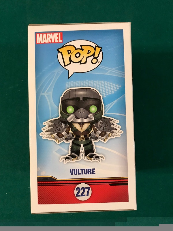 Funko Pop Vulture #227 Spider-Man Homecoming Marvel Comics - photo 2