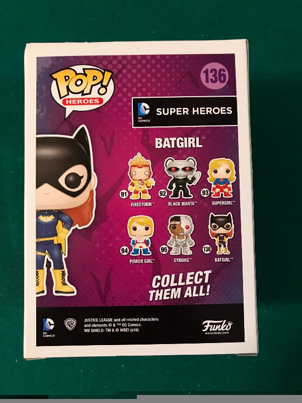Funko Pop Batgirl #136 DC Comics - photo 3
