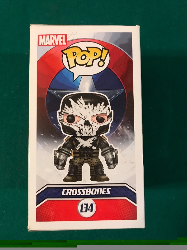 Funko Pop Crossbones #134 Captain America Civil War Marvel Comic - photo 2