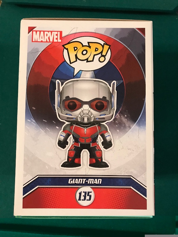 Funko Pop Giant-Man #135 Captain America Civil War Marvel Comics - photo 2