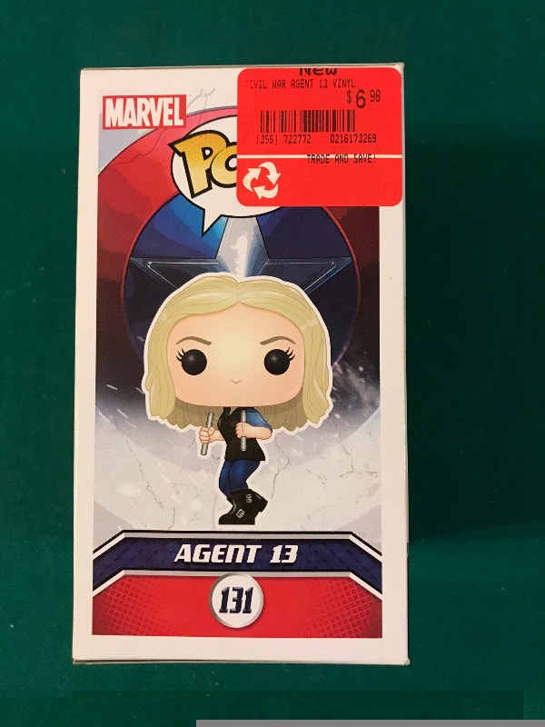 Funko Pop Agent 13 #131 Marvel Comics - photo 2