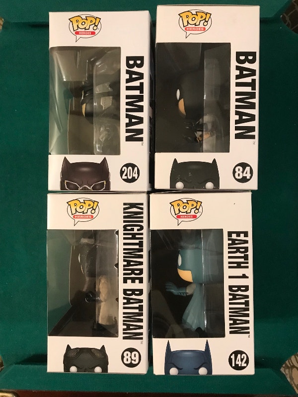 Batman Funko Pop Set of 4 DC Comics Price in Description - photo 4