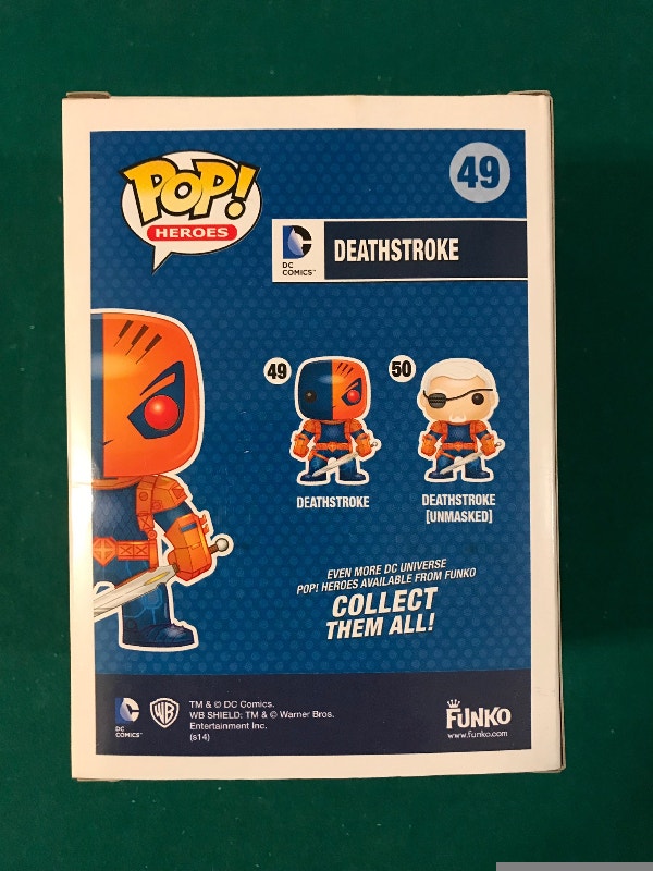 Funko Pop Deathstroke #49 DC Comics - photo 3