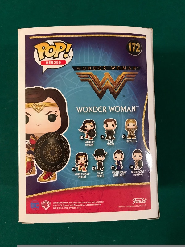 Funko Pop Wonder Woman #172 DC Comics - photo 3