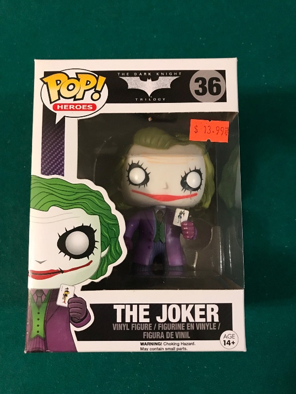Funko Pop The Joker #36 The Dark Knight DC Comics
