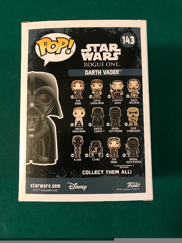 Funko Pop Darth Vader #143 Star Wars - photo 3