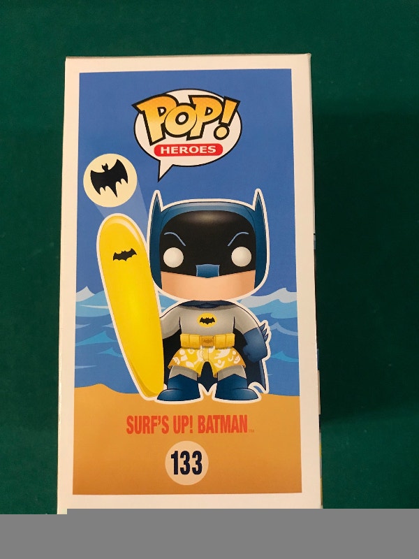 Funko Pop Surf's Up! Batman #133 DC Comics - photo 4