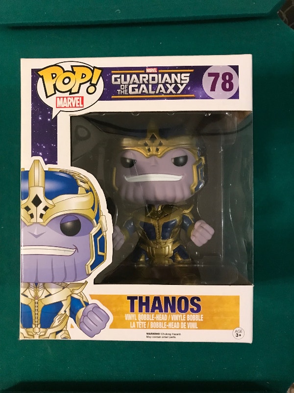 Funko Pop Thanos #78 Guardians of the Galaxy Marvel Comics