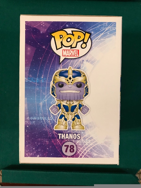 Funko Pop Thanos #78 Guardians of the Galaxy Marvel Comics - photo 2