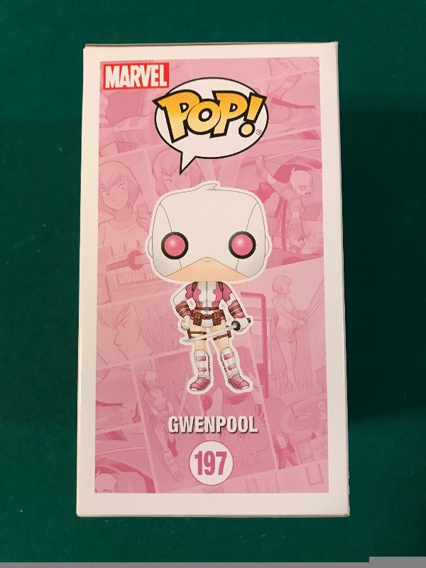 Funko Pop Gwenpool #197 Marvel Comics - photo 2
