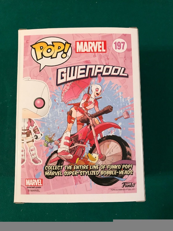Funko Pop Gwenpool #197 Marvel Comics - photo 3