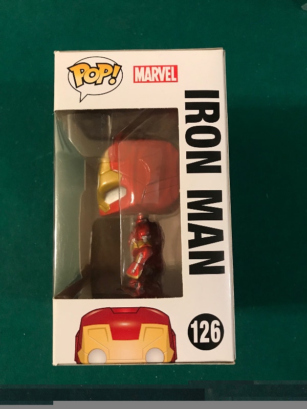 Funko Pop Iron Man #126 Civil War Marvel Comics - photo 4