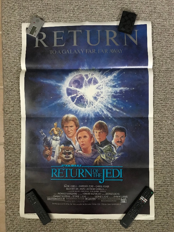 Star Wars Movie Poster Return of the Jedi