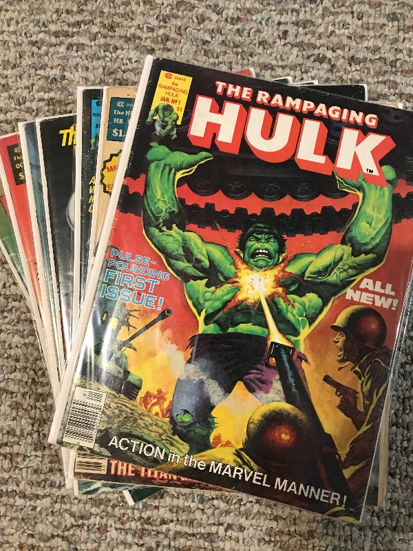 The Hulk Comic Magazines