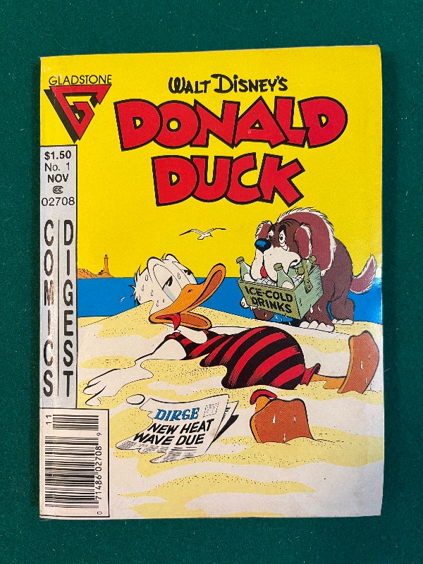 Walt Disney's Donald Duck Comics Digest #1 1986
