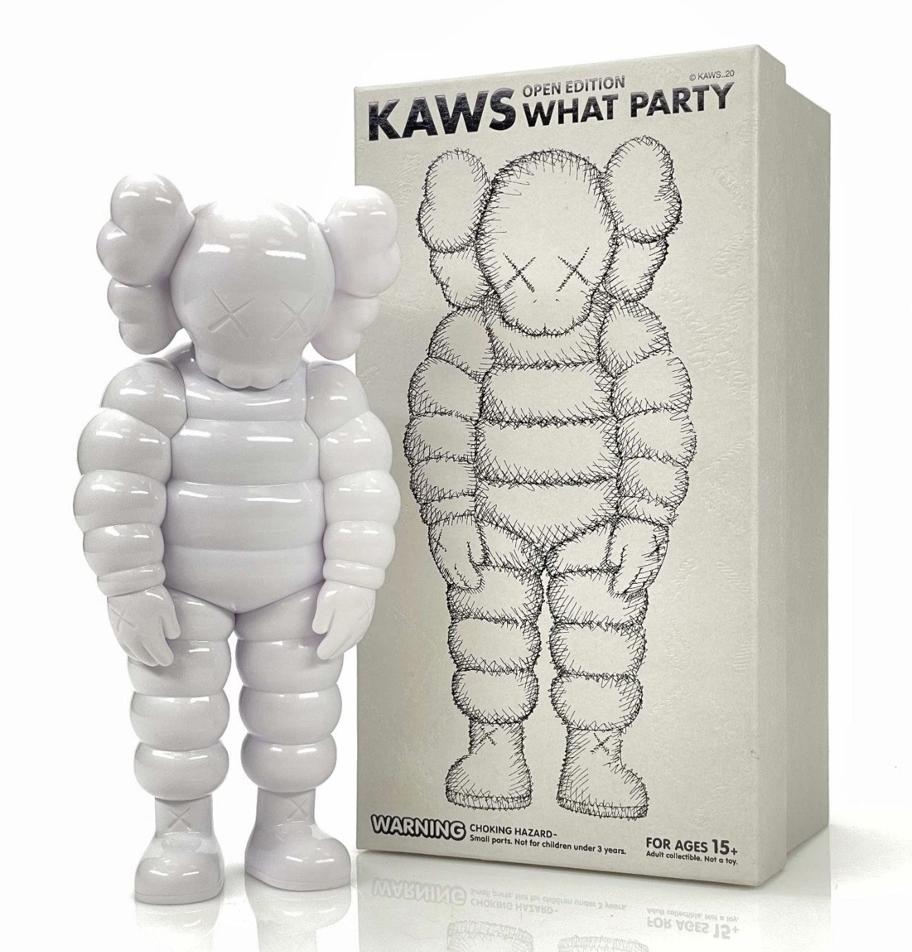 KAWS What Party 2020 (Open Edition) - White - photo 4