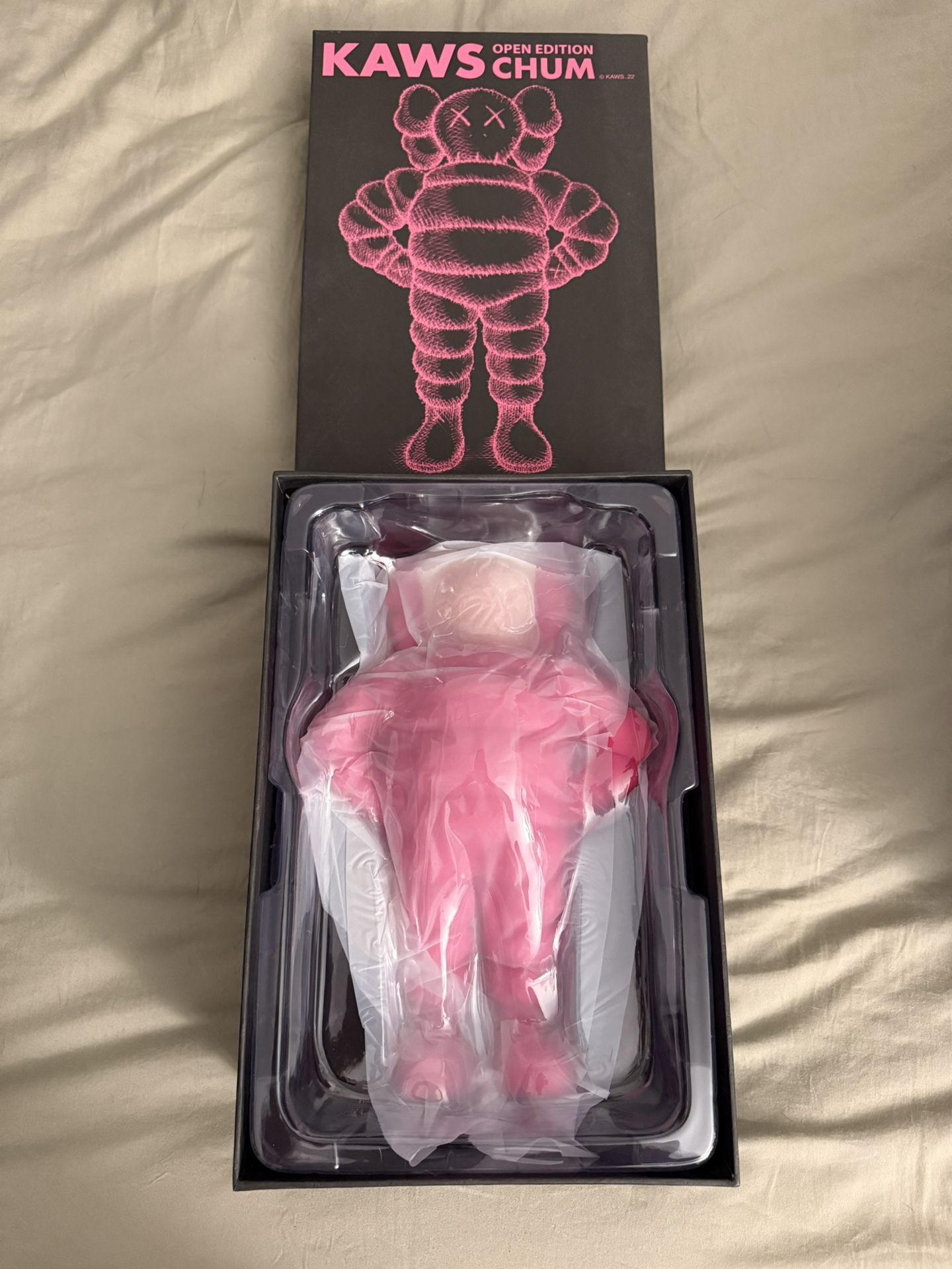 KAWS Chum Vinyl Figure Pink Open Edition (2022) - photo 2