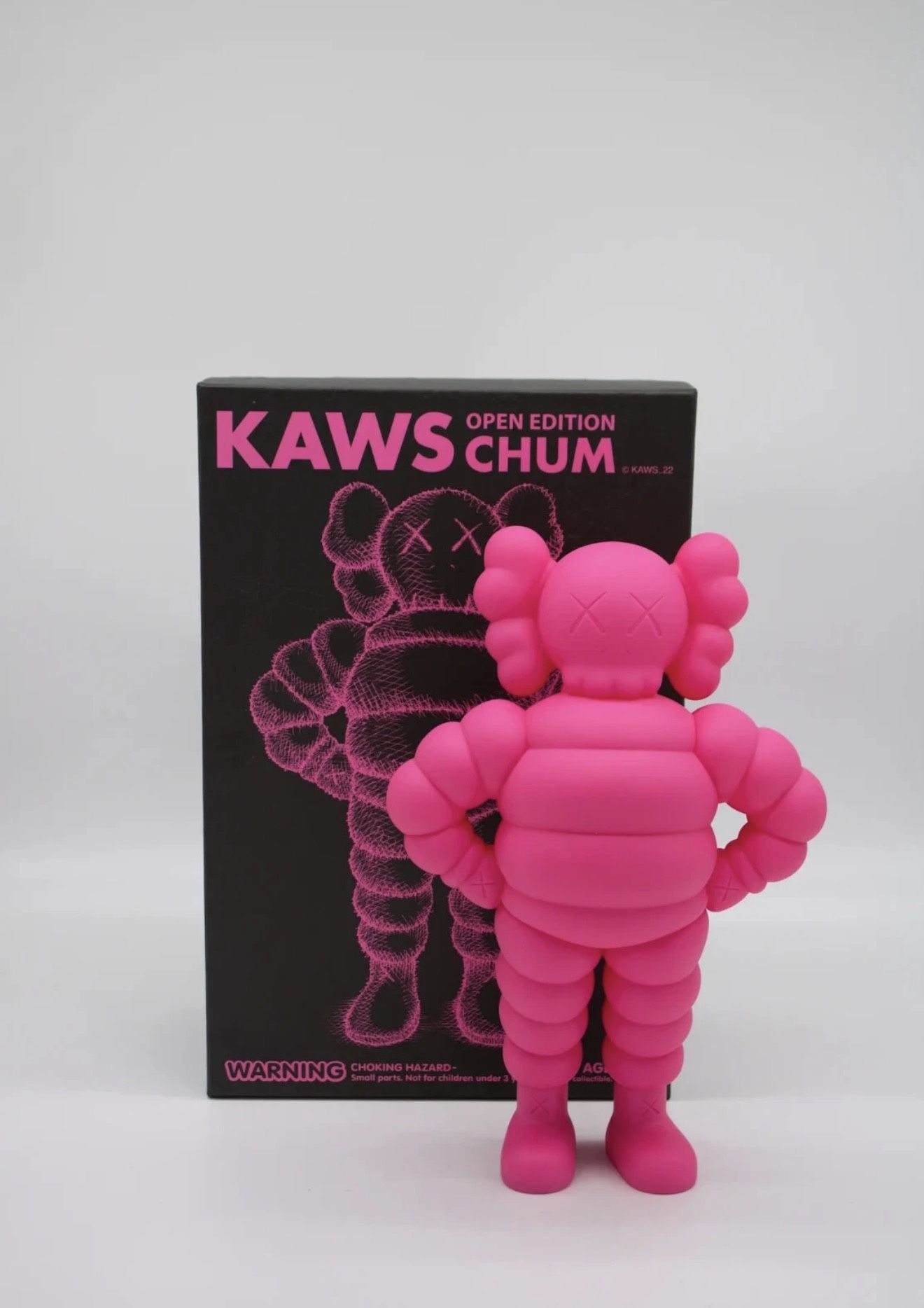 KAWS Chum Vinyl Figure Pink Open Edition (2022) - photo 4