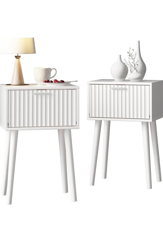 LAATOOREE Nightstands Set of 2