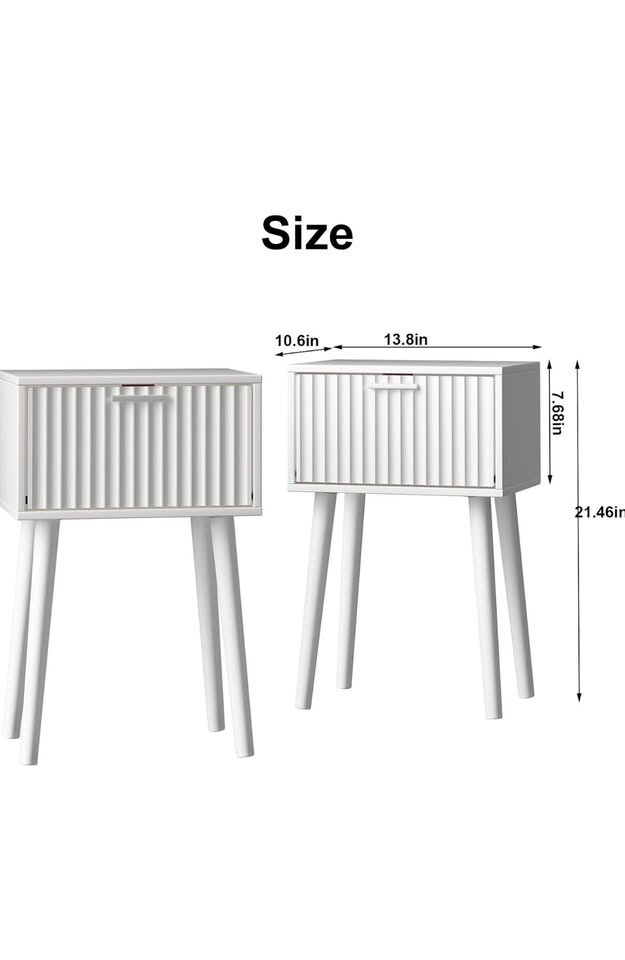 LAATOOREE Nightstands Set of 2 - photo 5