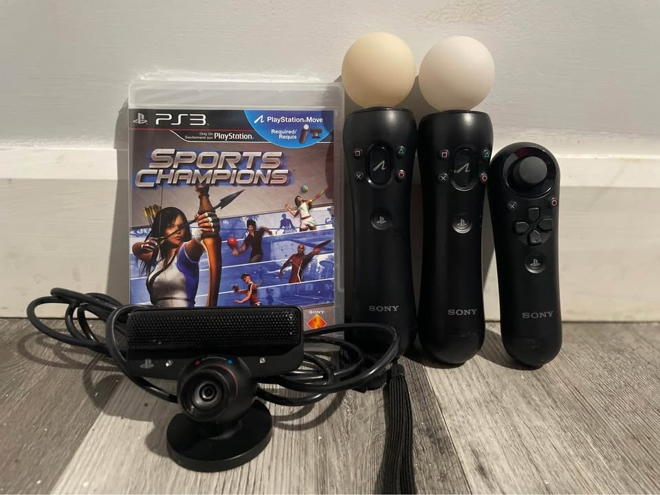 PS3 PlayStation move bundle!