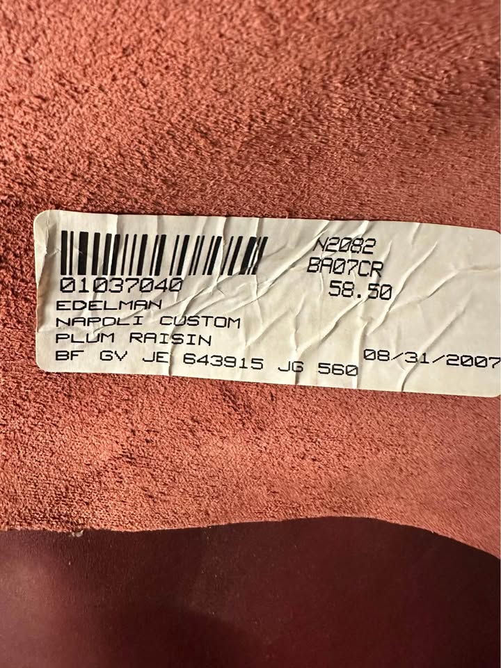Edelman Napoli Leather Hides-9 pieces-total 491 sq ft - photo 2