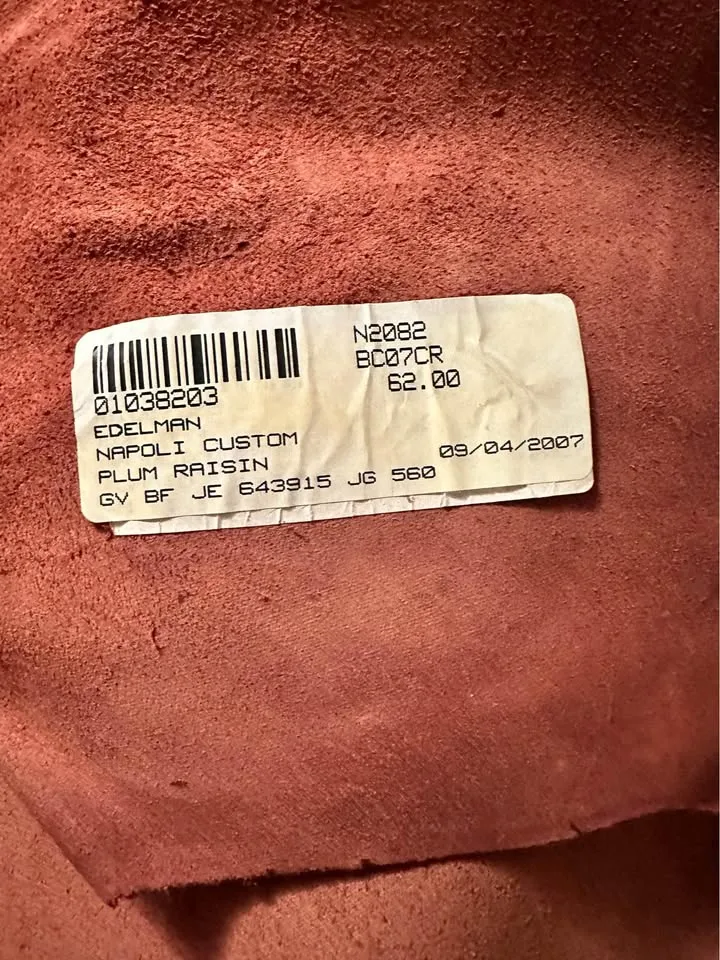 Edelman Napoli Leather Hides-9 pieces-total 491 sq ft image indicator(3)