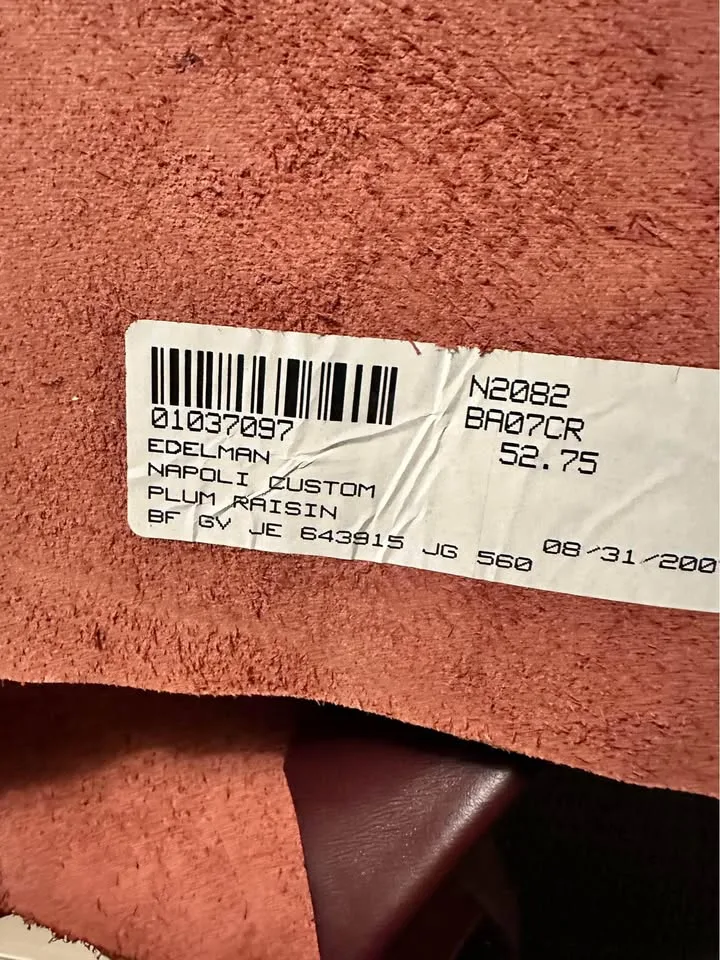 Edelman Napoli Leather Hides-9 pieces-total 491 sq ft image indicator(9)