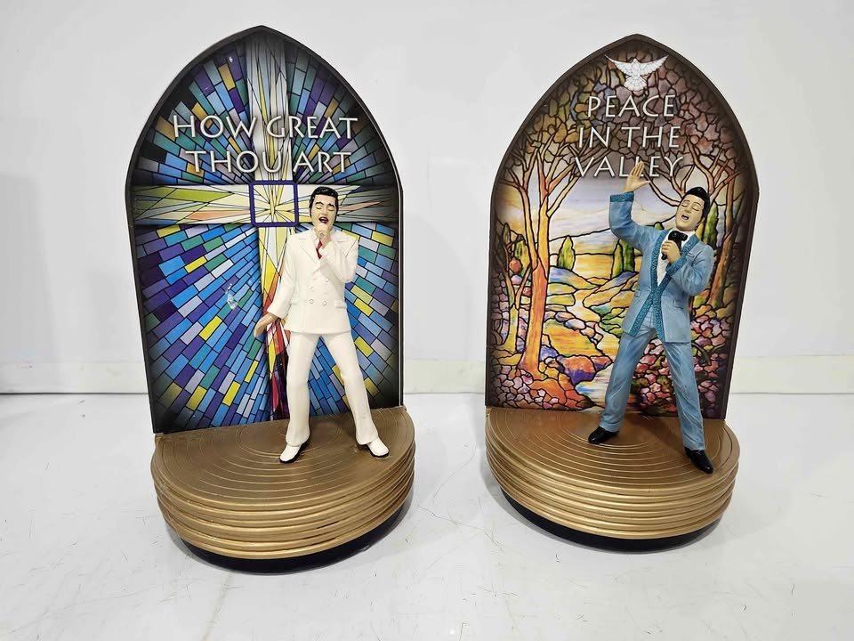 Elvis The Gospel Truth & Peace in the Valley $20 each 🥕