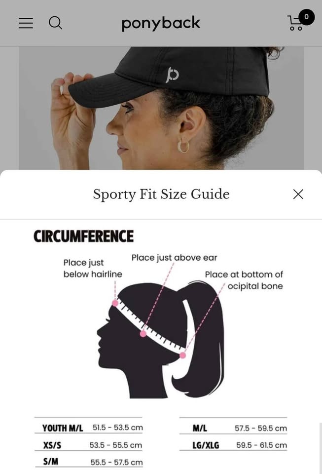 Ponytail Hat Black - photo 4
