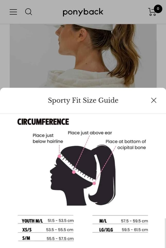 Ponytail Hat White - photo 3