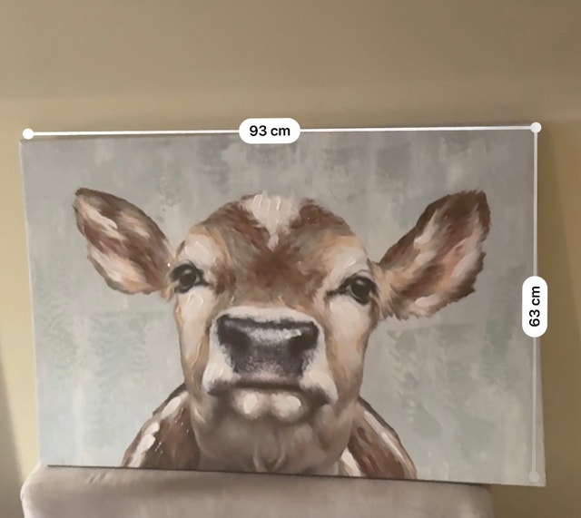 Original Cow Canvas