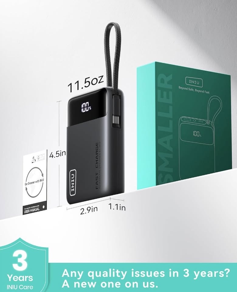 INIU 20000mAh Power Bank - photo 4