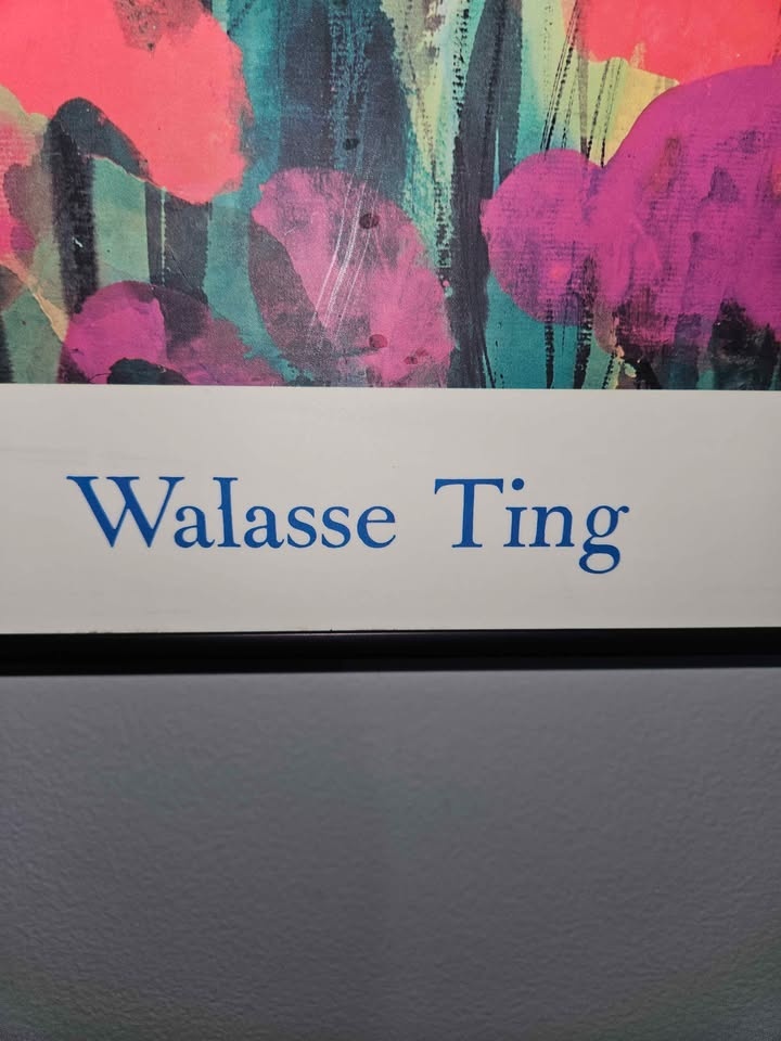 Large Framed Walasse Ting Art Print – Colourful Elephants - photo 2